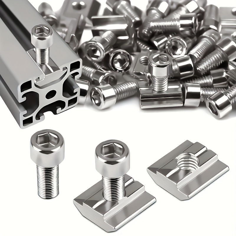 25 Sets Stahl-Set M8 T-Nut-Set – Aluminum T-Slot Profile Bewertung und Preis