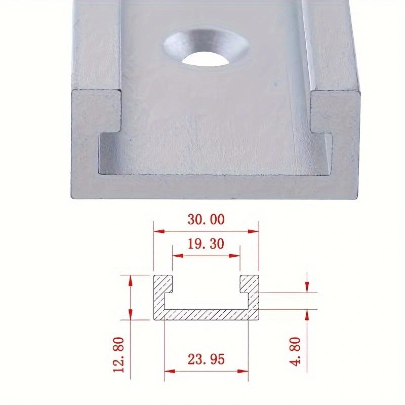2 stücke 800mm 30 Typ T-track  – Aluminum T-Slot Profile Bewertung und Preis